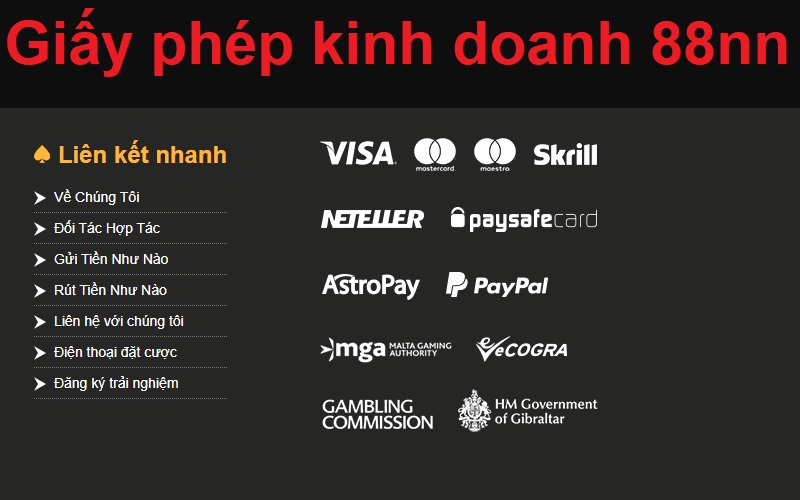 Giấy phép kinh doanh 88NN