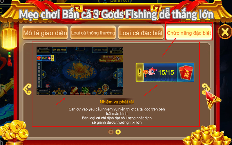 Mẹo chơi Bắn cá 3 Gods Fishing hiệu quả hơn